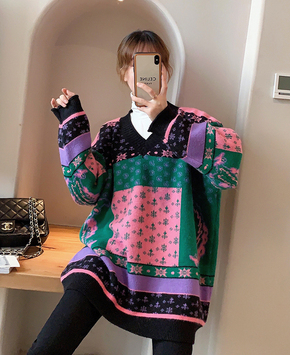 ŷ����ӡ����֯��Ů���ɴ�����ͷv������ins�����ݼӺ񶬼�ë��